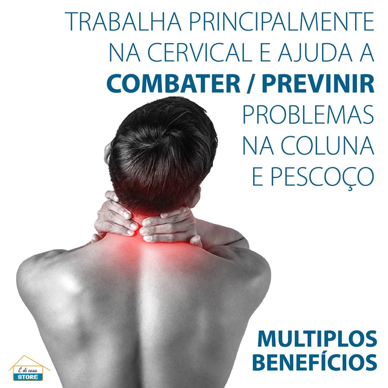 Corretor De Postura Cinta Colete Postural Unissex Ortopédico Alivia Tensão Alinha Coluna E Diminui Sobrecarga Vertebra