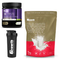 "Kit Whey + Creatina Growth: Performance Máxima com Sabor e Energia!" Compre e leve um Copo top