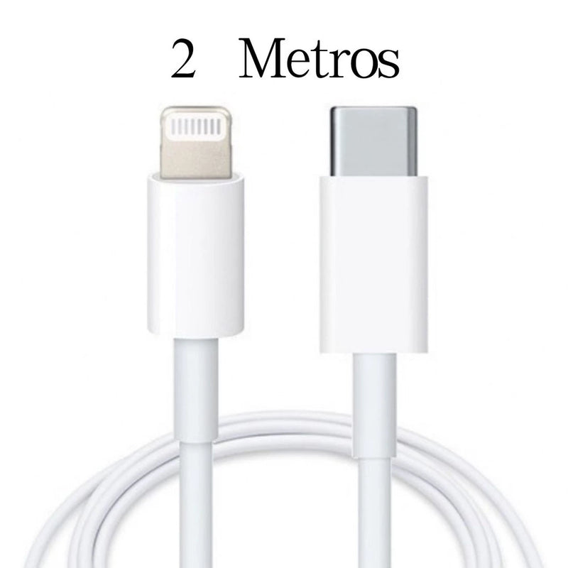 Cabo Para iPhone 20W Turbo 1m/2m PD Apple Lightning Tipo C Usb-c ipad Macbook (ORIGINAL)