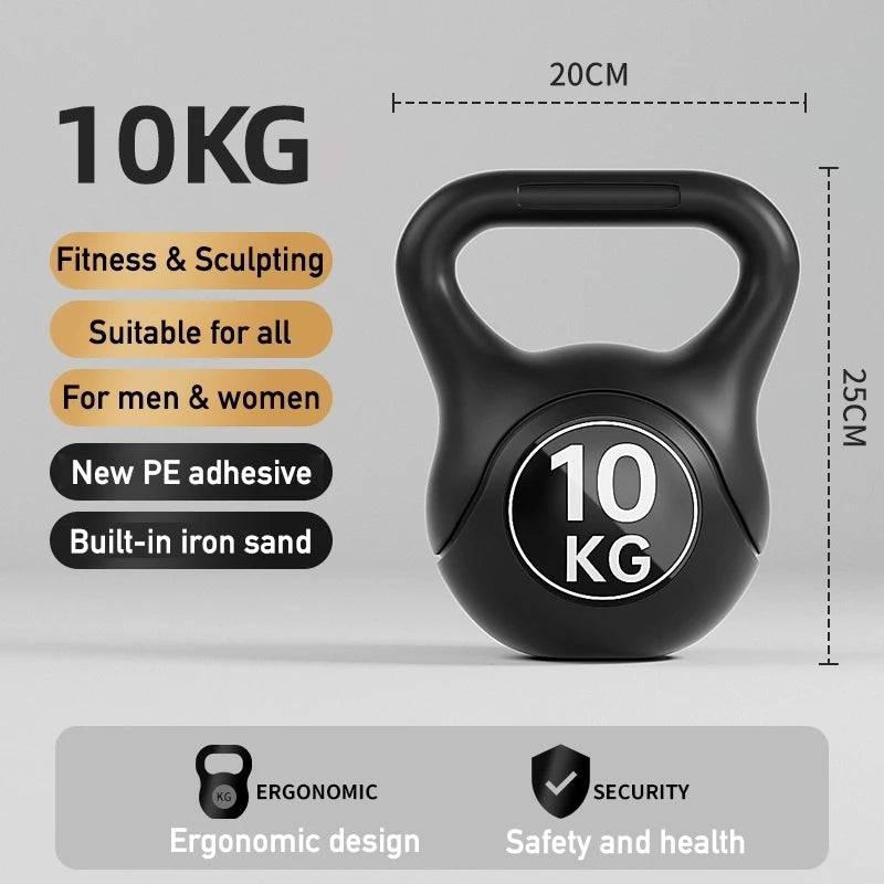 4kg/6kg/10kg Kettlebell Treinamento De Ginásio G