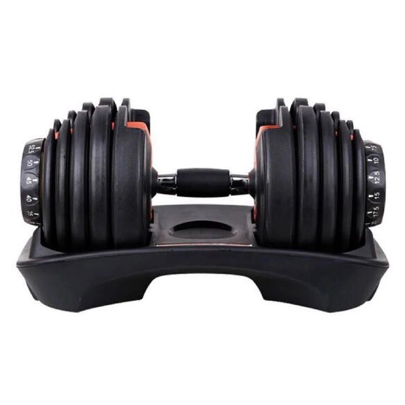 Halter Ajustável Regulável 24kg Anilha Dumbbell 1 Unidade - Odin Fit