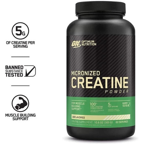 Creatina Powder Monohidratada (300g) Optimum Nutrition